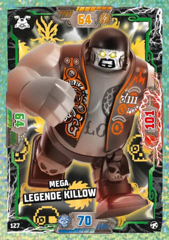 NINJAGO Trading Card Game (German) Series 8 (Next Level) - # 127 Mega Legende Killow