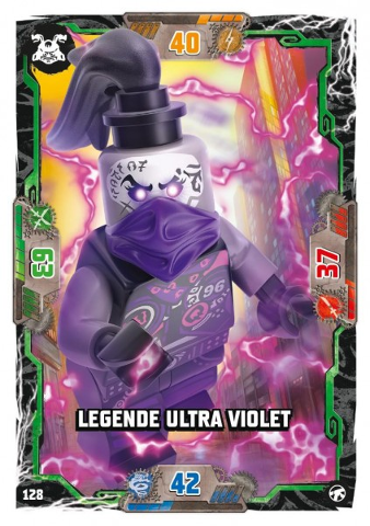 NINJAGO Trading Card Game (German) Series 8 (Next Level) - # 128 Legende Ultra Violet