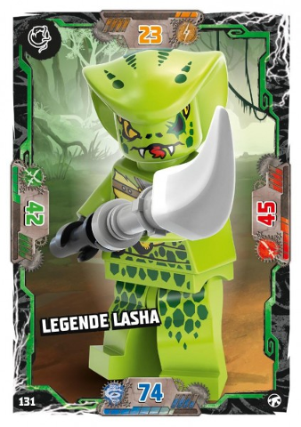 NINJAGO Trading Card Game (German) Series 8 (Next Level) - # 131 Legende Lasha
