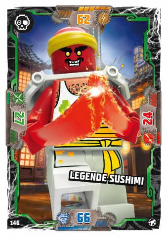 NINJAGO Trading Card Game (German) Series 8 (Next Level) - # 146 Legende Sushimi