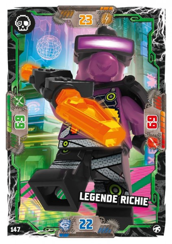 NINJAGO Trading Card Game (German) Series 8 (Next Level) - # 147 Legende Richie