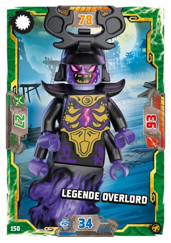 NINJAGO Trading Card Game (German) Series 8 (Next Level) - # 150 Legende Overlord