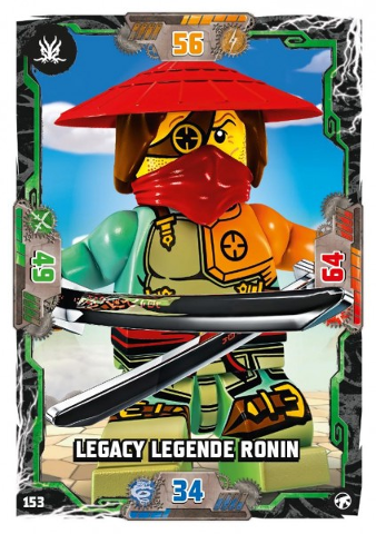 NINJAGO Trading Card Game (German) Series 8 (Next Level) - # 153 Legacy Legende Ronin