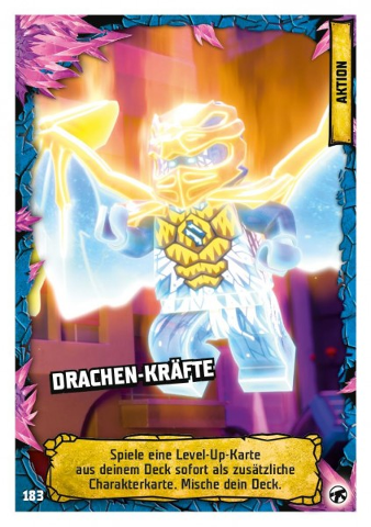 NINJAGO Trading Card Game (German) Series 8 (Next Level) - # 183 Drachen-Kräfte