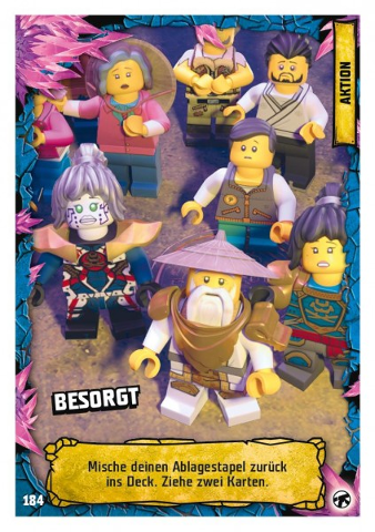 NINJAGO Trading Card Game (German) Series 8 (Next Level) - # 184 Besorgt