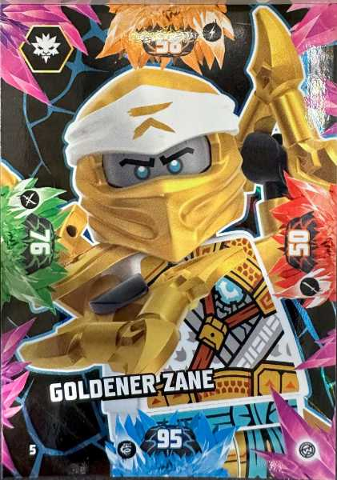 NINJAGO Trading Card Game (German) Series 8 - # 5 Goldener Zane
