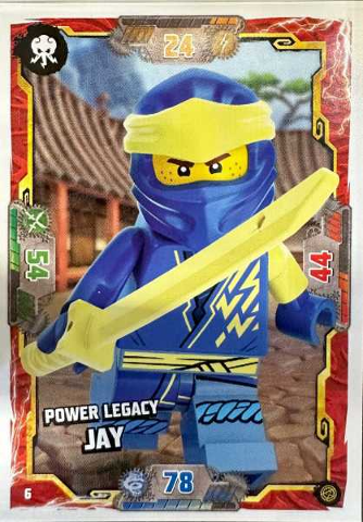 NINJAGO Trading Card Game (German) Series 8 - # 6 Power Legacy Jay