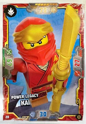 NINJAGO Trading Card Game (German) Series 8 - # 20 Power Legacy Kai