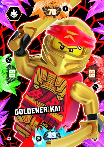NINJAGO Trading Card Game (German) Series 8 - # 29 Goldener Kai