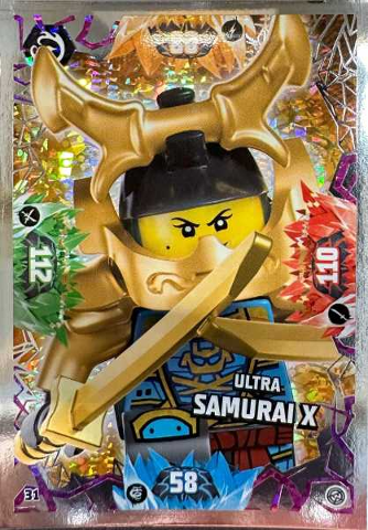 NINJAGO Trading Card Game (German) Series 8 - # 31 Ultra Samurai X