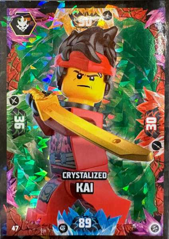 NINJAGO Trading Card Game (German) Series 8 - # 47 Crystalized Kai