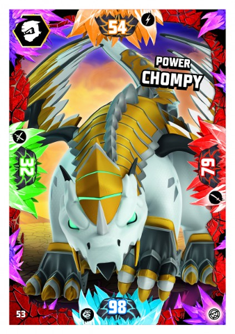 NINJAGO Trading Card Game (German) Series 8 - # 53 Power Chompy