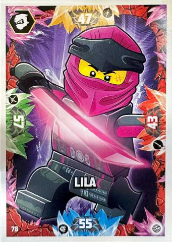 NINJAGO Trading Card Game (German) Series 8 - # 78 Lila