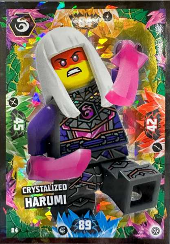 NINJAGO Trading Card Game (German) Series 8 - # 84 Crystalized Harumi