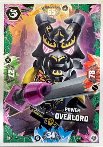NINJAGO Trading Card Game (German) Series 8 - # 91 Power Overlord