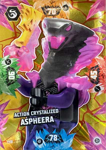 NINJAGO Trading Card Game (German) Series 8 - # 110 Action Crystalized Aspheera