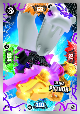 NINJAGO Trading Card Game (German) Series 8 - # 112 Ultra Pythor