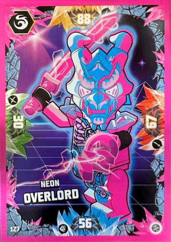 NINJAGO Trading Card Game (German) Series 8 - # 127 Neon Overlord