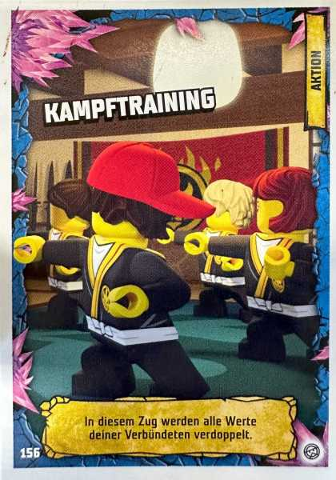 NINJAGO Trading Card Game (German) Series 8 - # 156 Kampftraining