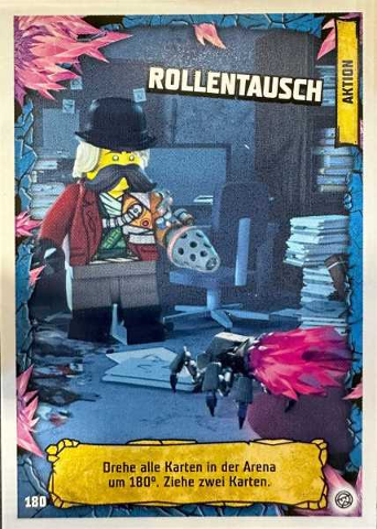 NINJAGO Trading Card Game (German) Series 8 - # 180 Rollentausch