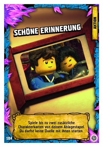 NINJAGO Trading Card Game (German) Series 8 - # 184 Schöne Erinnerung