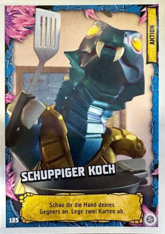 NINJAGO Trading Card Game (German) Series 8 - # 185 Schuppiger Koch