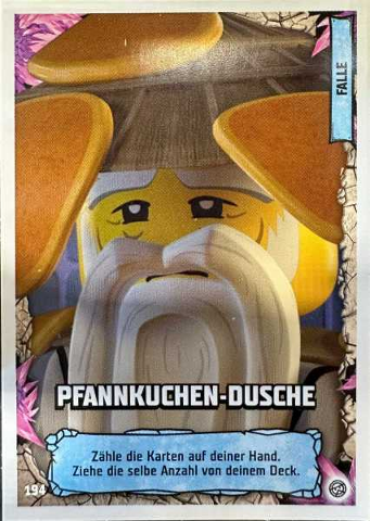 NINJAGO Trading Card Game (German) Series 8 - # 194 Pfannkuchen-Dusche