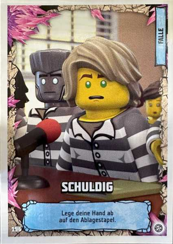 NINJAGO Trading Card Game (German) Series 8 - # 196 Schuldig
