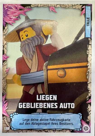 NINJAGO Trading Card Game (German) Series 8 - # 198 Liegen Gebliebenes Auto