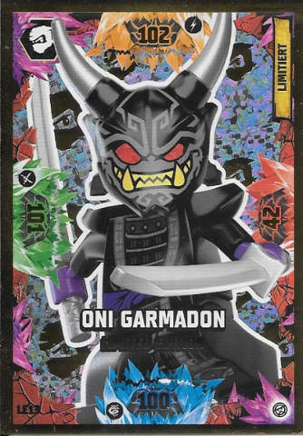 NINJAGO Trading Card Game (German) Series 8 - # LE13 Oni Garmadon Limited Edition