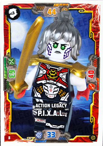 NINJAGO Trading Card Game (English) Series 8 - # 8 Action Legacy P.I.X.A.L.