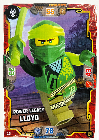 NINJAGO Trading Card Game (English) Series 8 - # 10 Power Legacy Lloyd