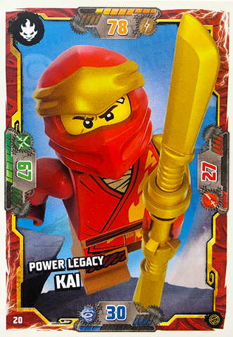 NINJAGO Trading Card Game (English) Series 8 - # 20 Power Legacy Kai
