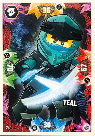NINJAGO Trading Card Game (English) Series 8 - # 74 Teal