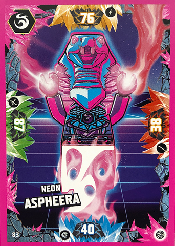 NINJAGO Trading Card Game (English) Series 8 - # 83 Neon Aspheera