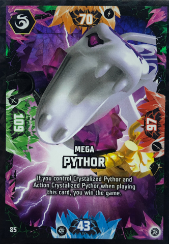 NINJAGO Trading Card Game (English) Series 8 - # 85 Mega Pythor