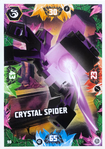 NINJAGO Trading Card Game (English) Series 8 - # 90 Crystal Spider