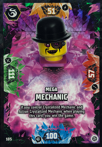 NINJAGO Trading Card Game (English) Series 8 - # 105 Mega Mechanic