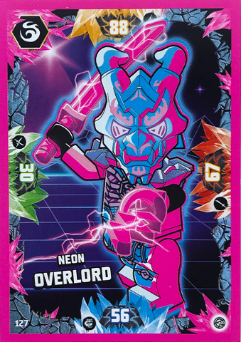 NINJAGO Trading Card Game (English) Series 8 - # 127 Neon Overlord