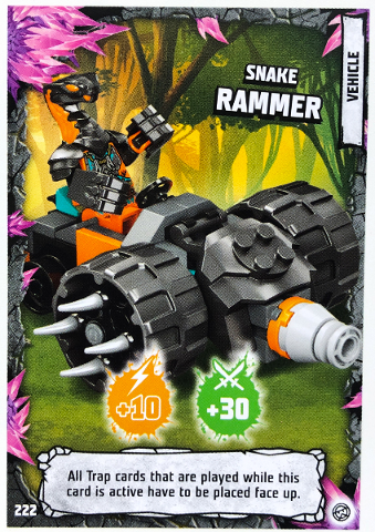 NINJAGO Trading Card Game (English) Series 8 - # 222 Snake Rammer
