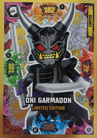 NINJAGO Trading Card Game (English) Series 8 - # LE4 Oni Garmadon Limited Edition