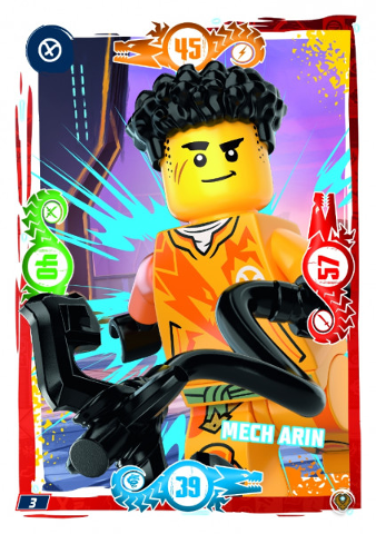 NINJAGO Trading Card Game (German) Series 9 (Next Level) - # 3 Mech Arin