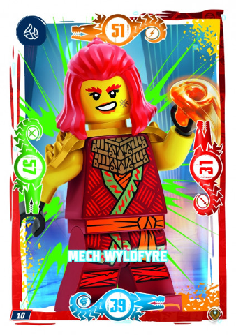 NINJAGO Trading Card Game (German) Series 9 (Next Level) - # 10 Mech Wyldfyre