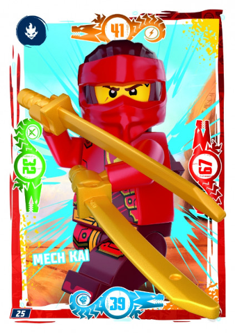 NINJAGO Trading Card Game (German) Series 9 (Next Level) - # 25 Mech Kai