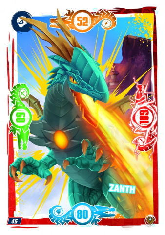 NINJAGO Trading Card Game (German) Series 9 (Next Level) - # 45 Zanth