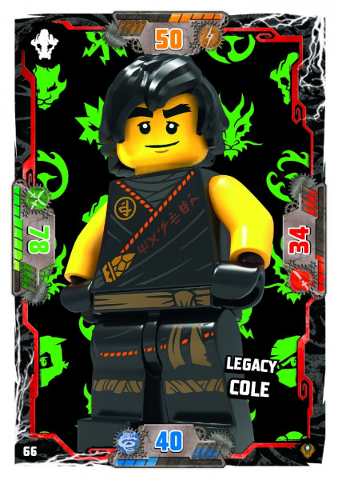 NINJAGO Trading Card Game (German) Series 9 (Next Level) - # 66 Legacy Cole