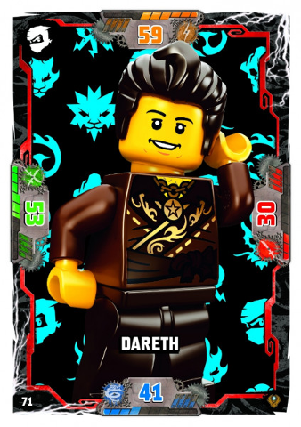 NINJAGO Trading Card Game (German) Series 9 (Next Level) - # 71 Dareth