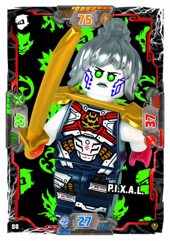 NINJAGO Trading Card Game (German) Series 9 (Next Level) - # 80 P.I.X.A.L.