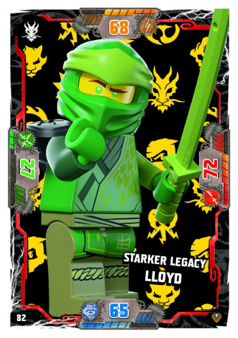 NINJAGO Trading Card Game (German) Series 9 (Next Level) - # 82 Starker Legacy Lloyd