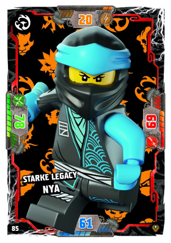 NINJAGO Trading Card Game (German) Series 9 (Next Level) - # 85 Starke Legacy Nya
